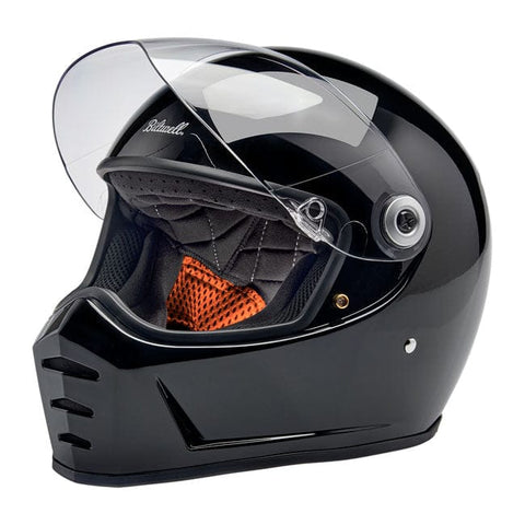 Biltwell Lane Splitter helmet gloss black BILTWELL MOTOVEIKALS 21