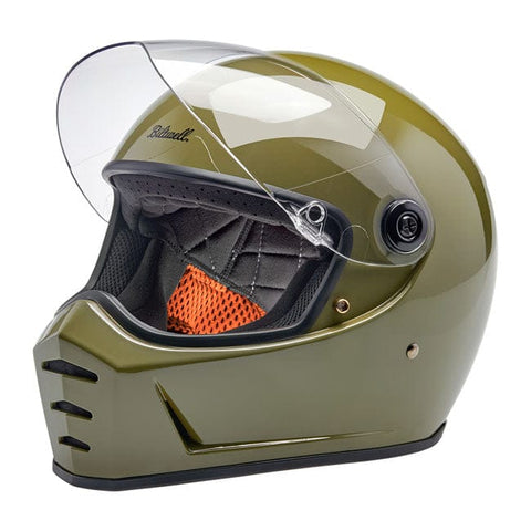 Biltwell Lane Splitter helmet olive green BILTWELL MOTOVEIKALS 21