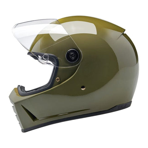 Biltwell Lane Splitter helmet olive green BILTWELL MOTOVEIKALS 21