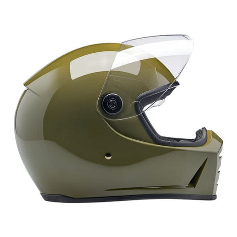 Biltwell Lane Splitter helmet olive green BILTWELL MOTOVEIKALS 21
