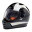 Biltwell Lane Splitter helmet white flames BILTWELL MOTOVEIKALS 21