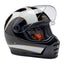 Biltwell Lane Splitter helmet white flames BILTWELL MOTOVEIKALS 21
