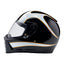 Biltwell Lane Splitter helmet white flames BILTWELL MOTOVEIKALS 21