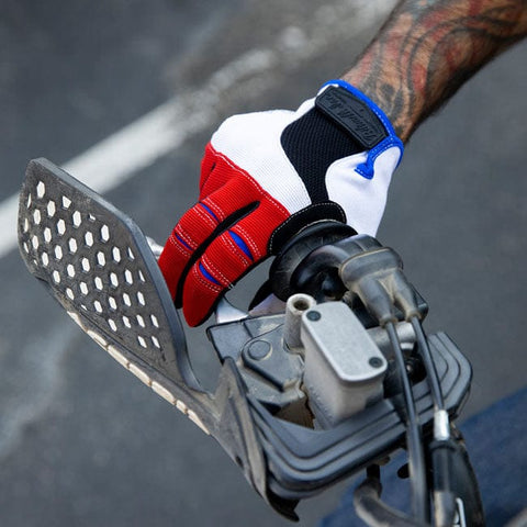 Biltwell Moto gloves red/white/blue BILTWELL MOTOVEIKALS 21