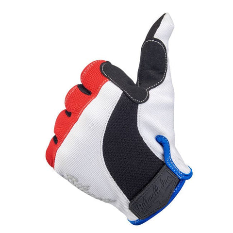 Biltwell Moto gloves red/white/blue BILTWELL MOTOVEIKALS 21