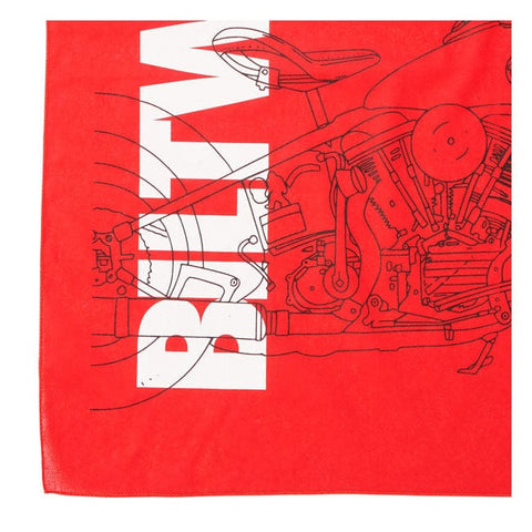 Biltwell Pan bandana red BILTWELL MOTOVEIKALS 21