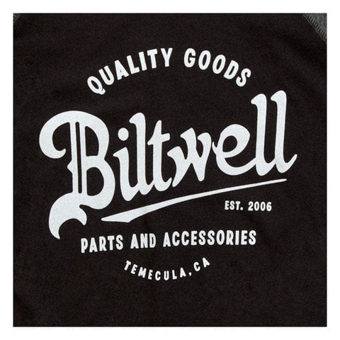 Biltwell Script baseball female shirt BILTWELL MOTOVEIKALS 21