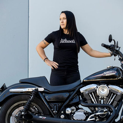 Biltwell Script t-shirt women BILTWELL MOTOVEIKALS 21