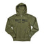 Biltwell Stencip zip hoodie green BILTWELL MOTOVEIKALS 21