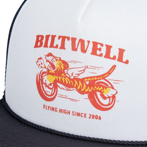 Biltwell Tiger trucker cap black/white BILTWELL MOTOVEIKALS 21