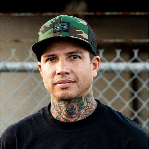 Biltwell Woodland trucker cap camo BILTWELL MOTOVEIKALS 21