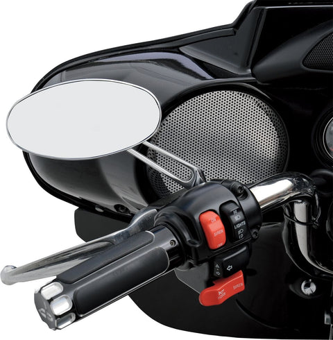 Blue Stealth I Mirror DRAG SPECIALTIES DRAG SPECIALTIES MOTOVEIKALS 21