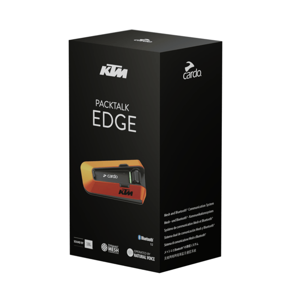 Bluetooth sarunu iekārta / interkoms CARDO Packtalk Edge KTM - Single CARDO MOTOVEIKALS 21