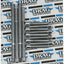 Bolt Kit M8Outprm S Al Ch DRAG SPECIALTIES DRAG SPECIALTIES MOTOVEIKALS 21