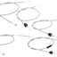 bowden cable set grey for Simson Schwalbe KR51/1 (-1975) 101 OCTANE MOTOVEIKALS 21
