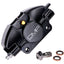 Brake caliper DMP CNC milled black for Piaggio Sprint, Primavera, ZIP, LX DMP MOTOVEIKALS 21