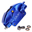 Brake caliper DMP CNC milled blue for Piaggio Sprint, Primavera, ZIP, LX DMP MOTOVEIKALS 21