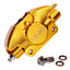 Brake caliper DMP CNC milled gold for Piaggio Sprint, Primavera, ZIP, LX DMP MOTOVEIKALS 21