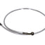 brake hose assy steel braided version 105cm for front disc brake for GY6 101 OCTANE MOTOVEIKALS 21