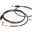 brake hose set TDR Black Carbon for Yamaha N-Max w/o ABS TDR MOTOVEIKALS 21