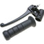 brake lever fitting left-hand w/ grip for Piaggio Quartz, Skipper, Zip FR OEM STANDARD MOTOVEIKALS 21