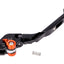 brake lever Puig 3.0 front adjustable, foldable, adjustable length - black orange PUIG MOTOVEIKALS 21