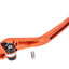 Brake lever Puig 3.0 front adjustable - orange black PUIG MOTOVEIKALS 21
