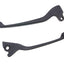 brake lever set carbon look for Vespa S 125, 150 2008- VPARTS MOTOVEIKALS 21