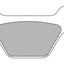 Brake Pad-Drag Organic DRAG SPECIALTIES DRAG SPECIALTIES MOTOVEIKALS 21