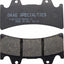 Brake Pad-Drag Organic DRAG SPECIALTIES DRAG SPECIALTIES MOTOVEIKALS 21