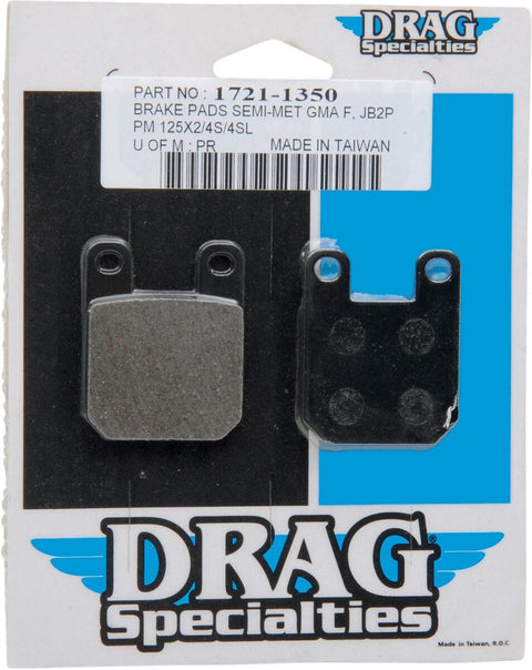 Brake Pad-Drag Sinterd DRAG SPECIALTIES DRAG SPECIALTIES MOTOVEIKALS 21