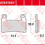 Brake Pad Mcb819Sv TRW TRW MOTOVEIKALS 21