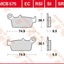 Brake Pad Organic Offroad TRW TRW MOTOVEIKALS 21