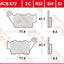 Brake Pad Organic Offroad TRW TRW MOTOVEIKALS 21