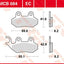 Brake Pad Organic Scooter -125 TRW TRW MOTOVEIKALS 21