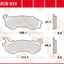 Brake Pad Organic Scooter TRW TRW MOTOVEIKALS 21