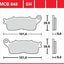 Brake Pad Sinter Rear Street TRW TRW MOTOVEIKALS 21