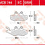 Brake Pad Sinter Scooter 125+ TRW TRW MOTOVEIKALS 21