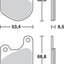 Brake Pad Trw Mcb511 TRW TRW MOTOVEIKALS 21