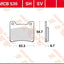Brake Pad Trw Mcb530Sh TRW TRW MOTOVEIKALS 21