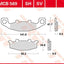 Brake Pad Trw Mcb569Sv TRW TRW MOTOVEIKALS 21