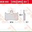 Brake Pad Trw Mcb593Sv TRW TRW MOTOVEIKALS 21