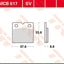 Brake Pad Trw Mcb617Sv TRW TRW MOTOVEIKALS 21