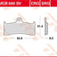 Brake Pad Trw Mcb660Sv TRW TRW MOTOVEIKALS 21