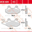 Brake Pad Trw Mcb689 TRW TRW MOTOVEIKALS 21