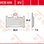 Brake Pad Trw Mcb690Sv TRW TRW MOTOVEIKALS 21