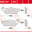 Brake Pad Trw Mcb707Sh TRW TRW MOTOVEIKALS 21