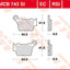 Brake Pad Trw Mcb743Rsi TRW TRW MOTOVEIKALS 21