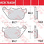 Brake Pad Trw Mcb754Sh TRW TRW MOTOVEIKALS 21