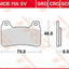 Brake Pad Trw Mcb755Crq TRW TRW MOTOVEIKALS 21